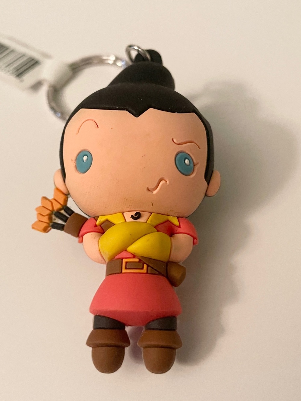 Disney Beauty and the Beast Gaston Monogram Figural 3D Keychain